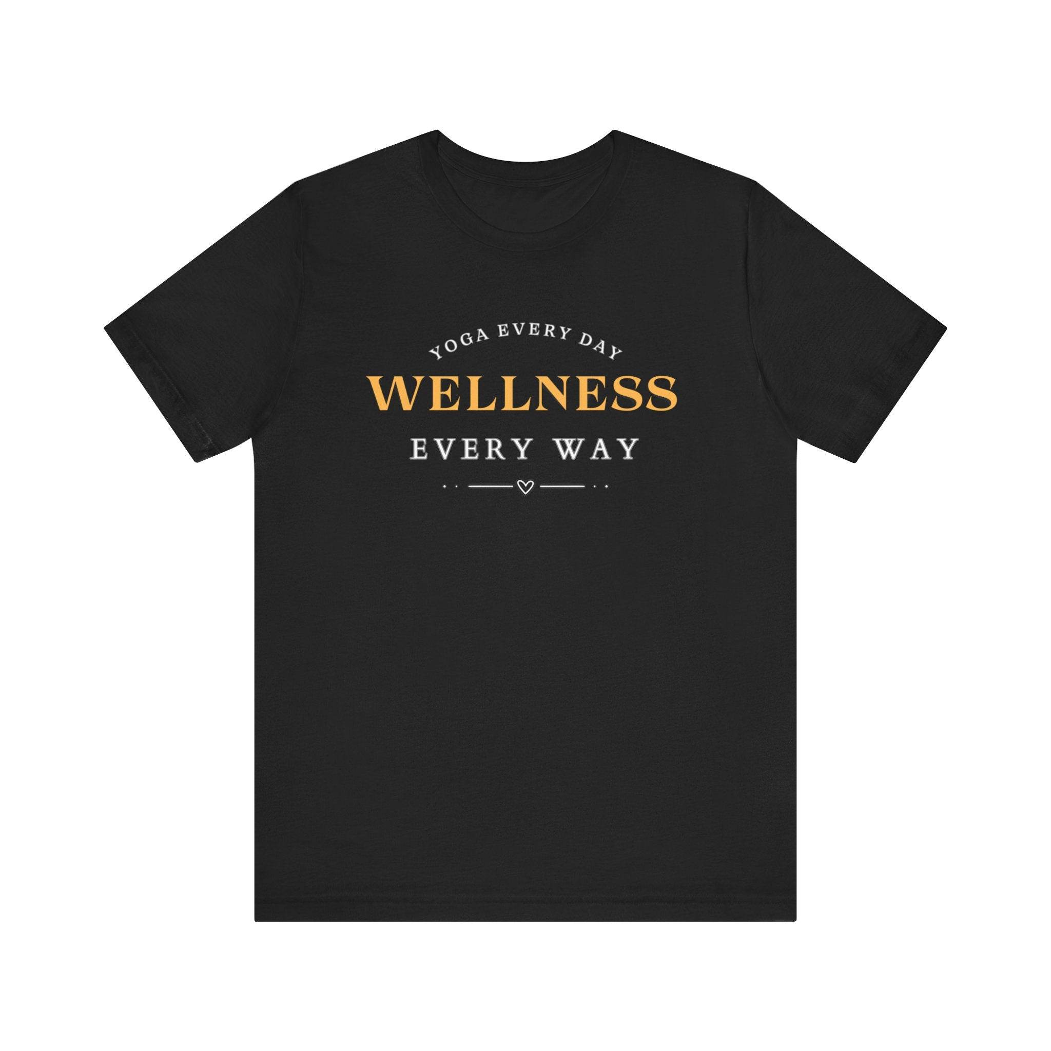 Yoga T-shirt - FitLife - WellnessOasis