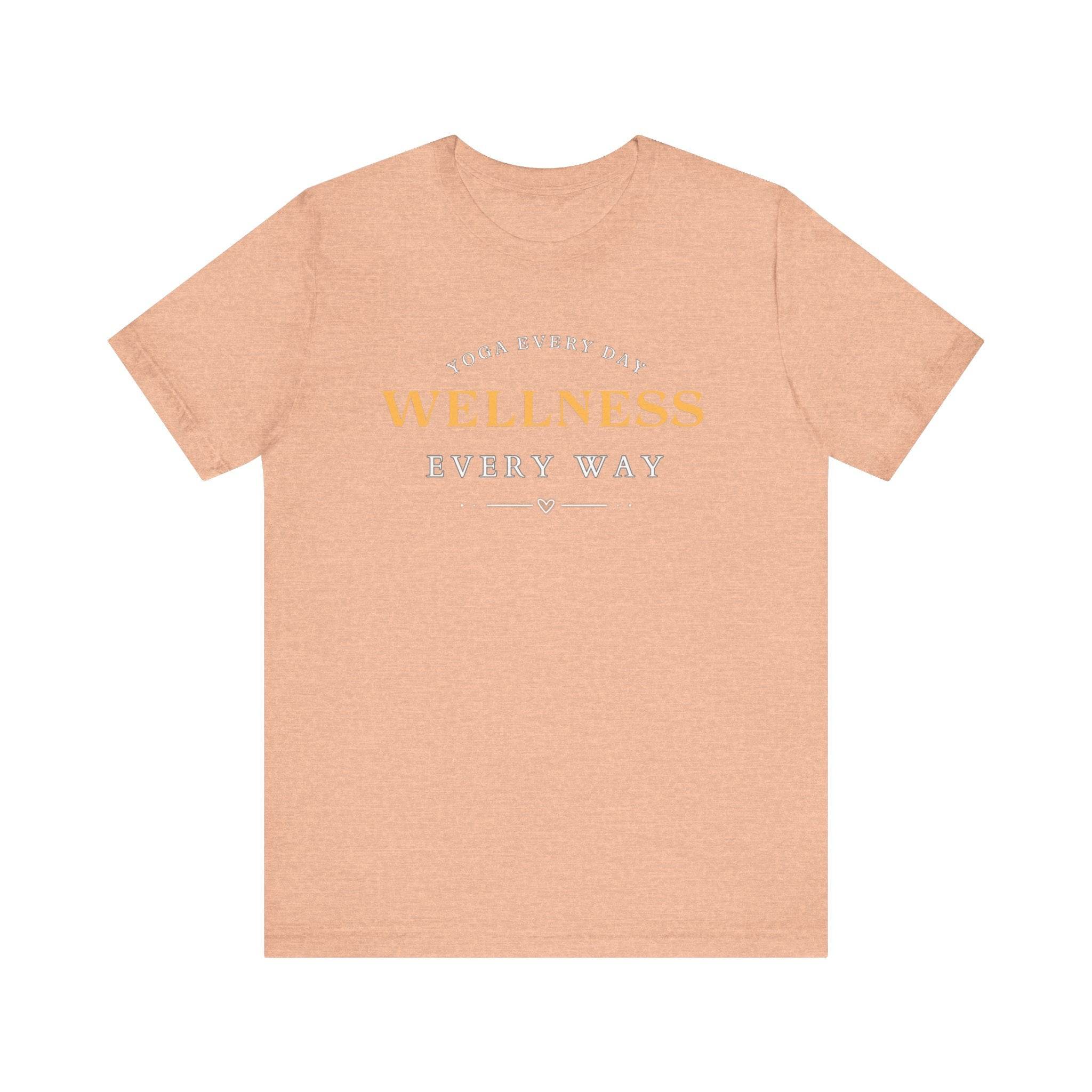 Yoga T-shirt - FitLife - WellnessOasis