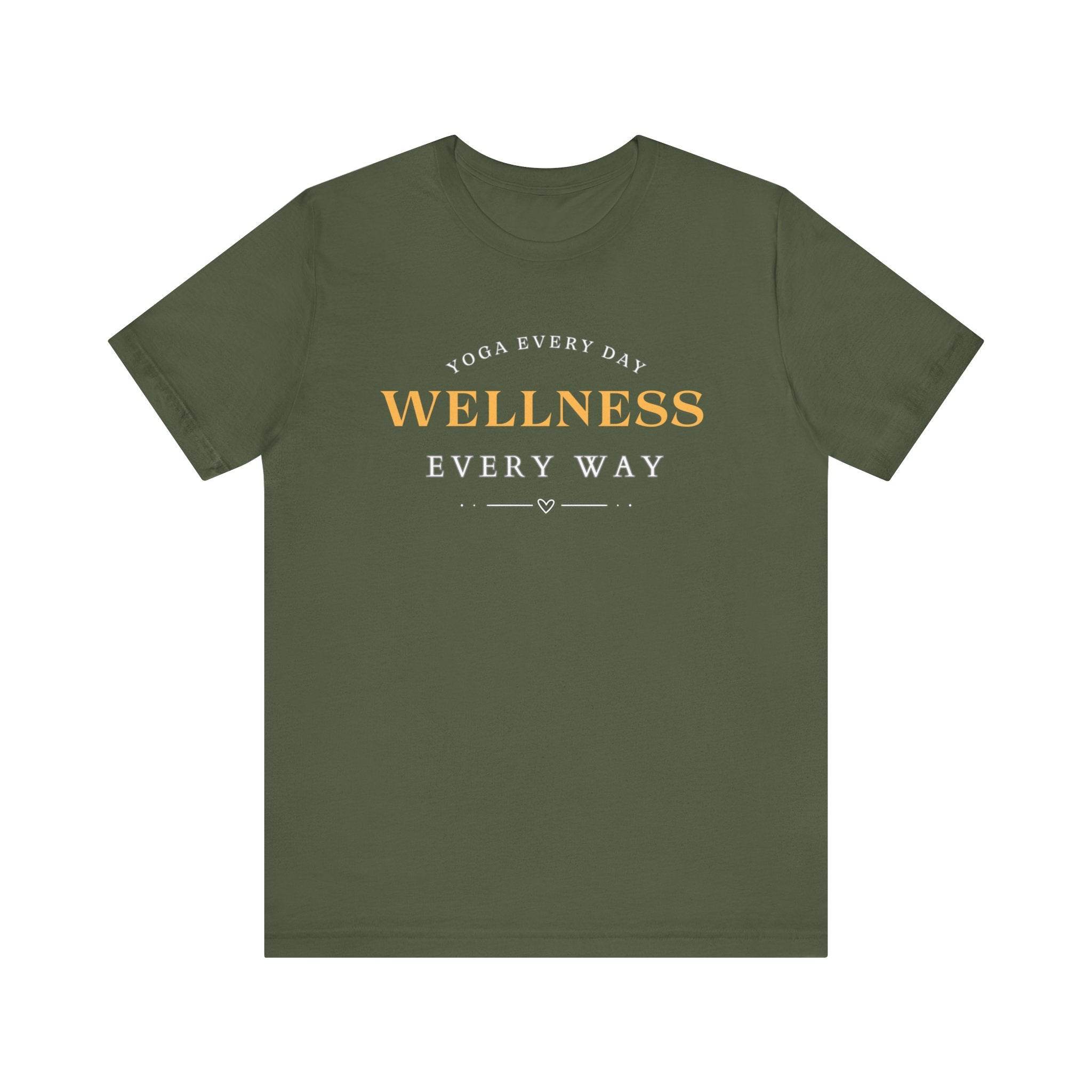 Yoga T-shirt - FitLife - WellnessOasis