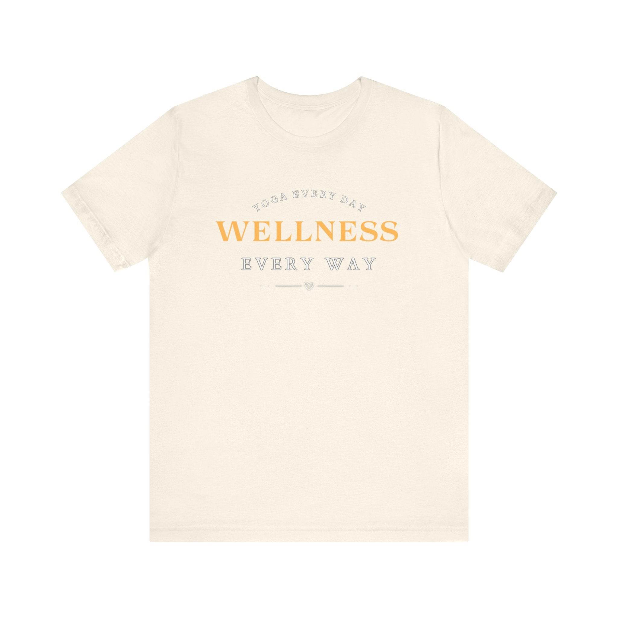 Yoga T-shirt - FitLife - WellnessOasis