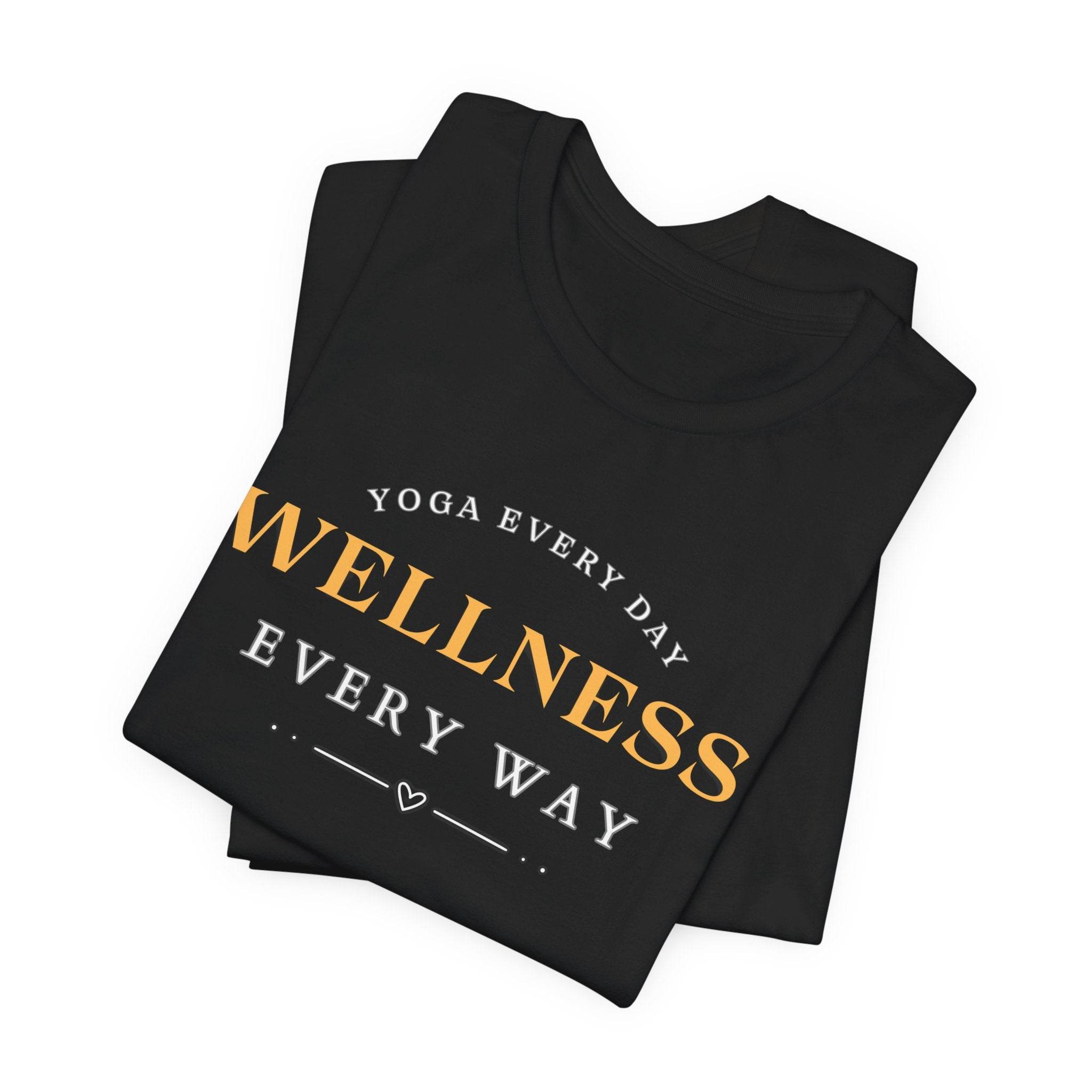 Yoga T-shirt - FitLife - WellnessOasis