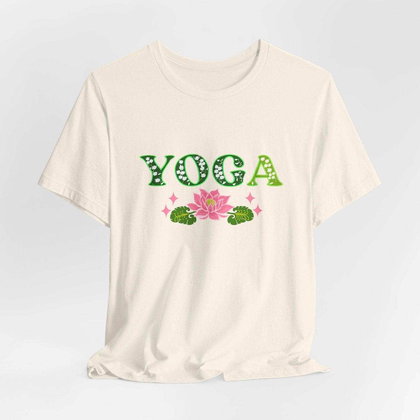 Yoga Tee for Mindfulness and Wellness - FitLife - WellnessOasis