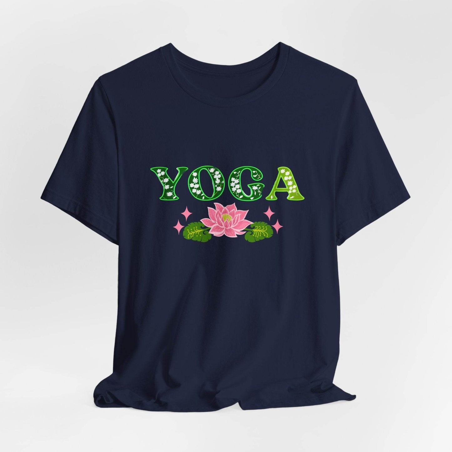 Yoga Tee for Mindfulness and Wellness - FitLife - WellnessOasis