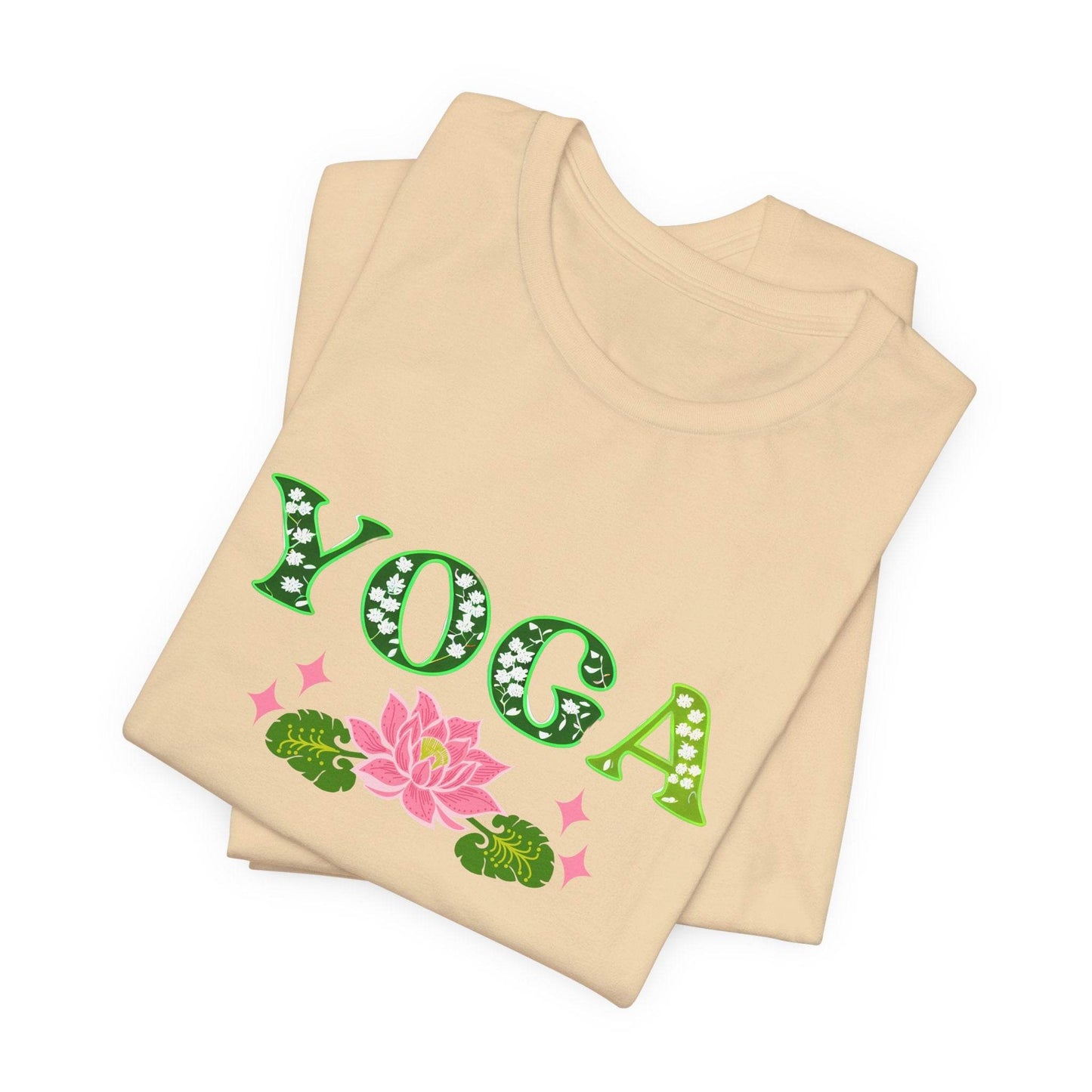 Yoga Tee for Mindfulness and Wellness - FitLife - WellnessOasis
