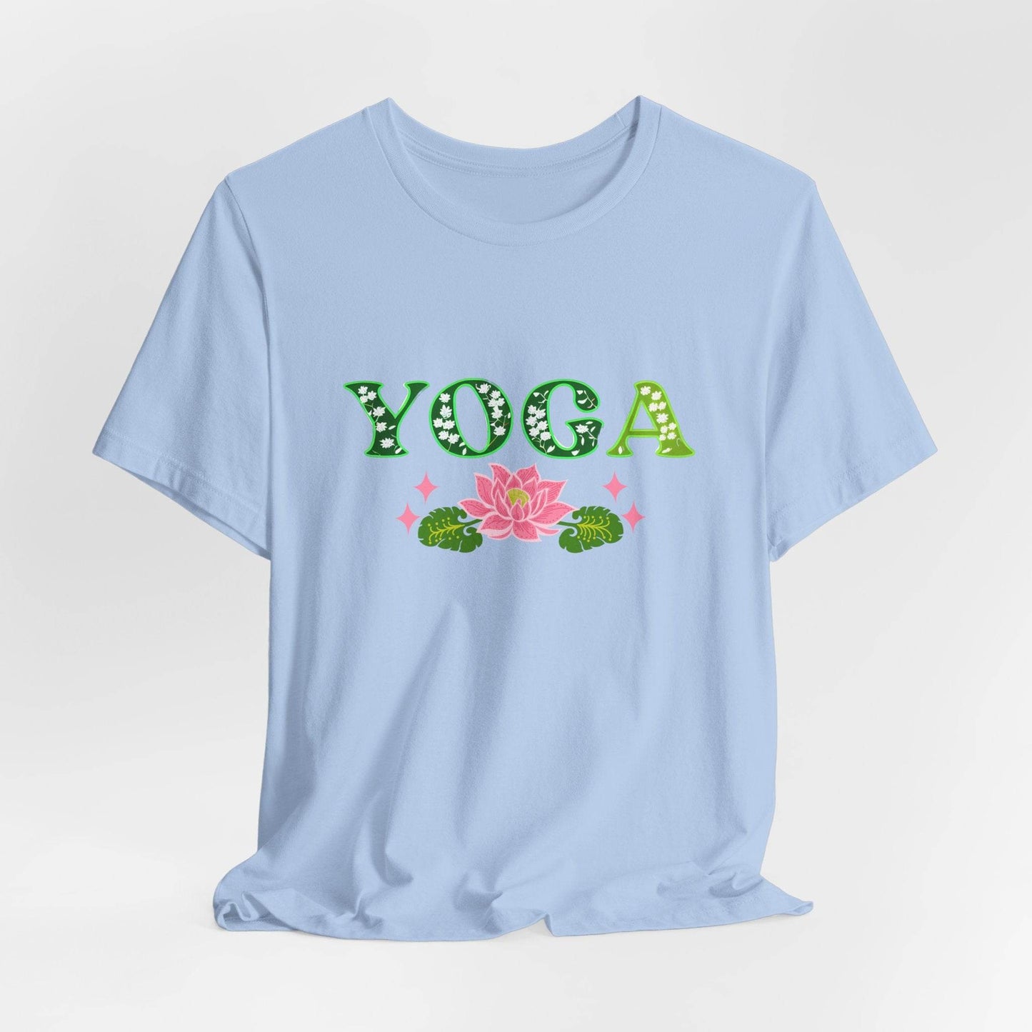 Yoga Tee for Mindfulness and Wellness - FitLife - WellnessOasis