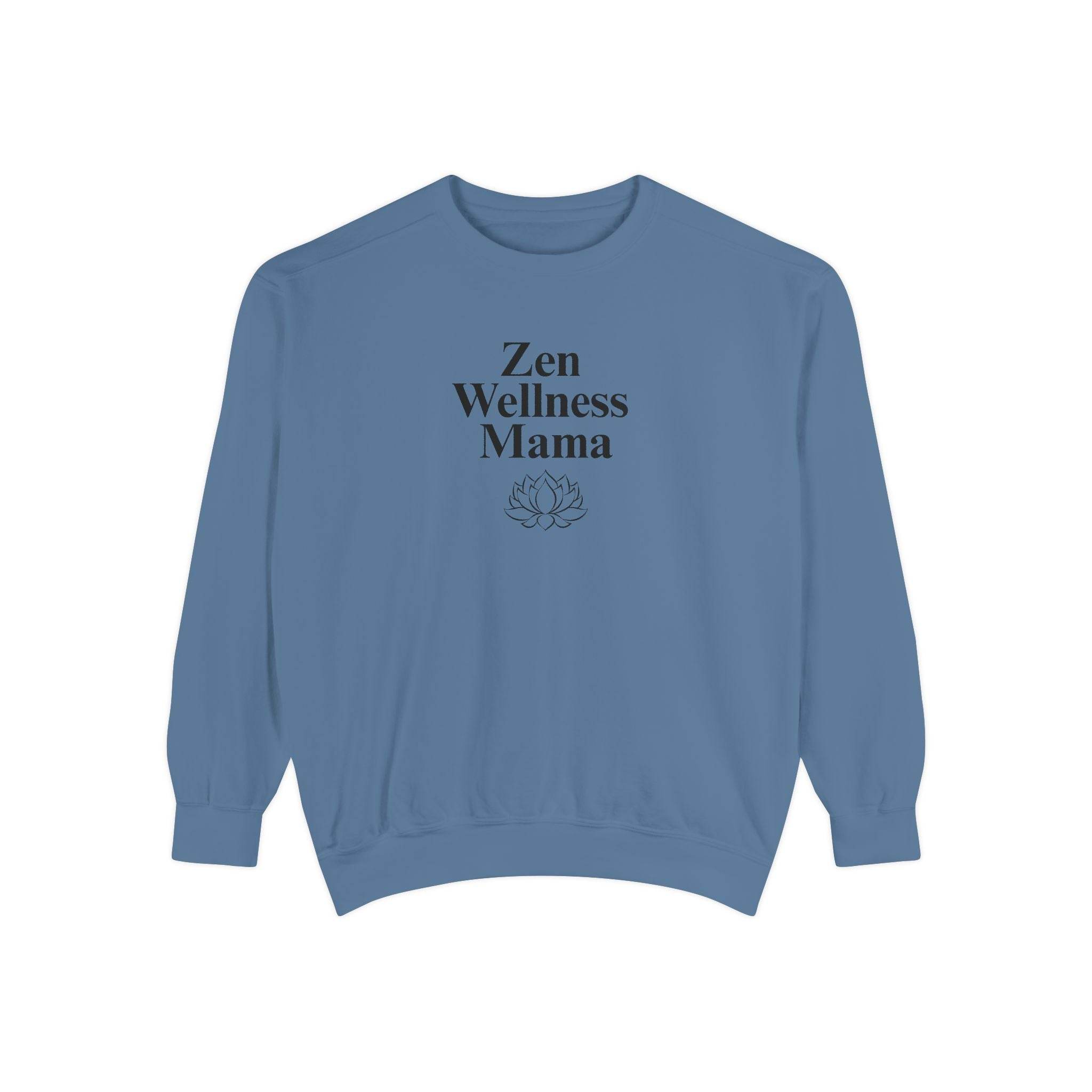 Zen Wellness Mama Sweatshirt – Mindful Mom Self - Care Pullover - FitLife - WellnessOasis