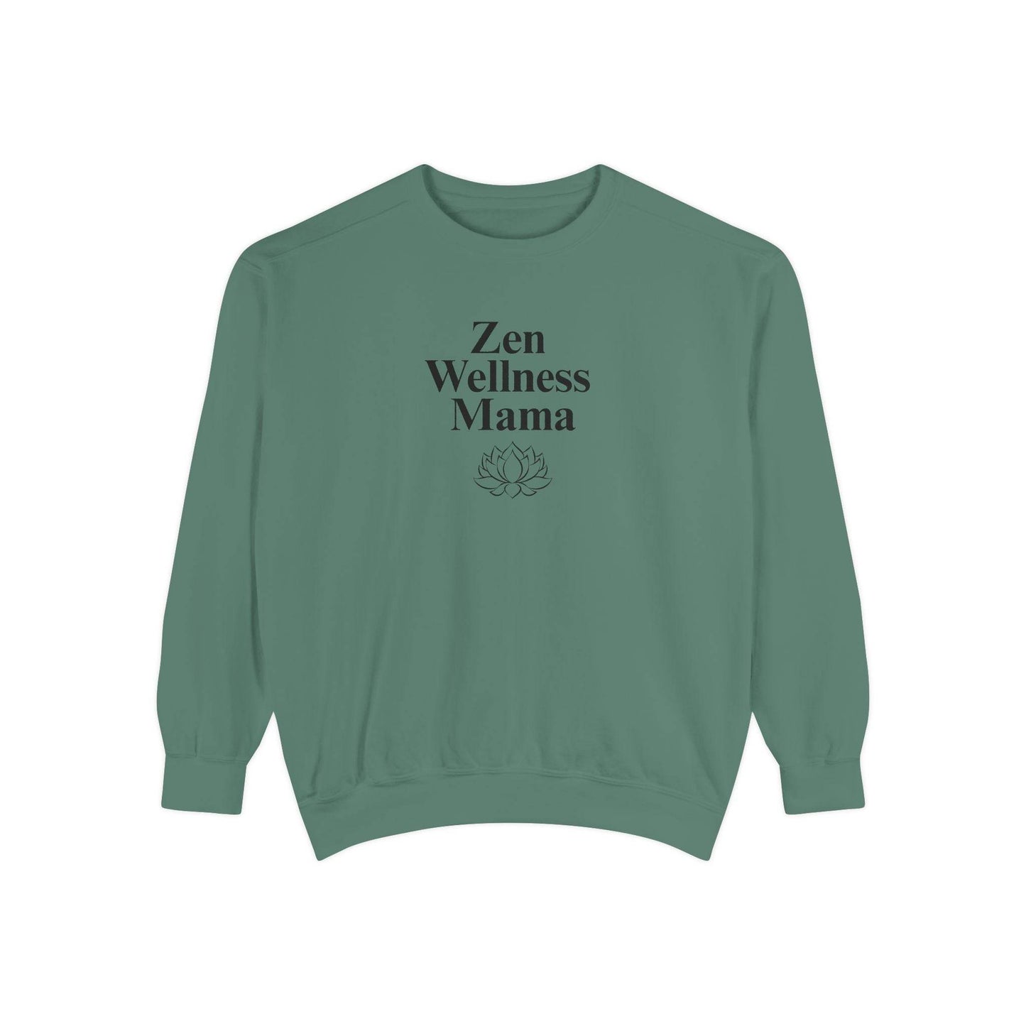 Zen Wellness Mama Sweatshirt – Mindful Mom Self - Care Pullover - FitLife - WellnessOasis
