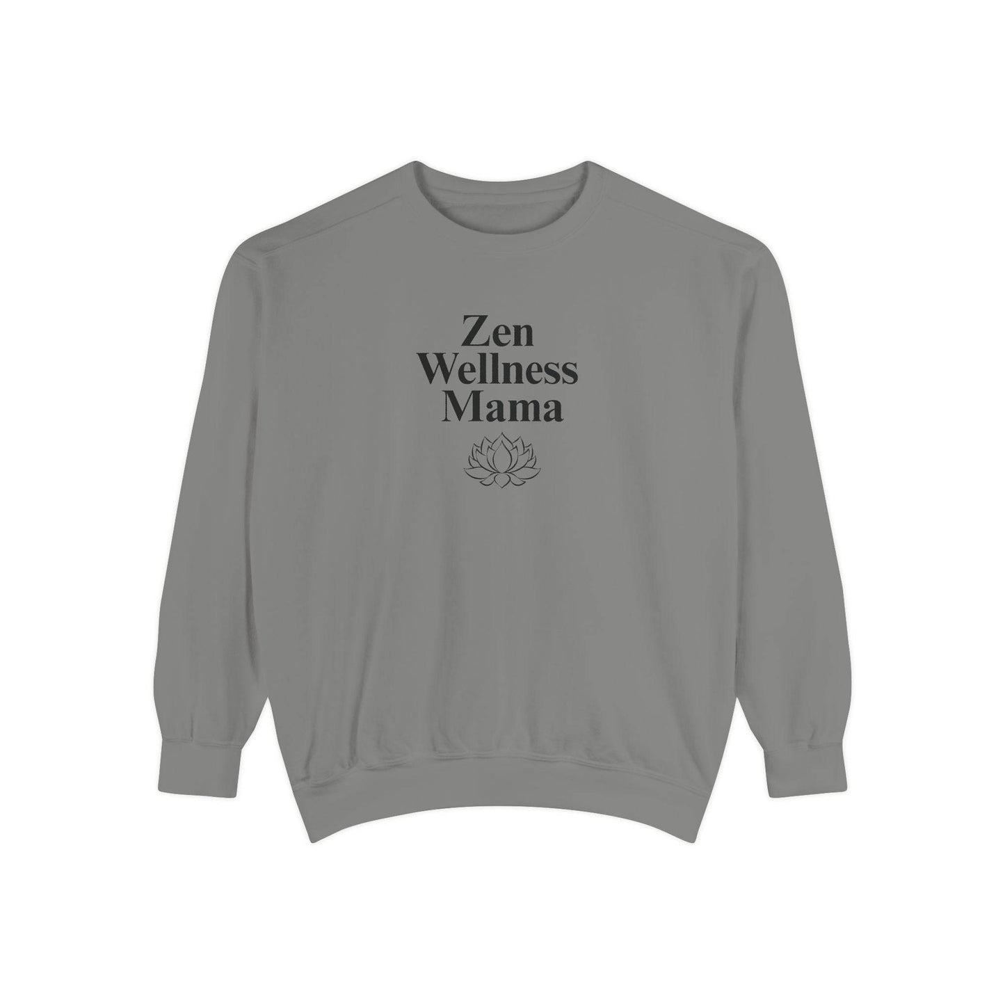 Zen Wellness Mama Sweatshirt – Mindful Mom Self - Care Pullover - FitLife - WellnessOasis