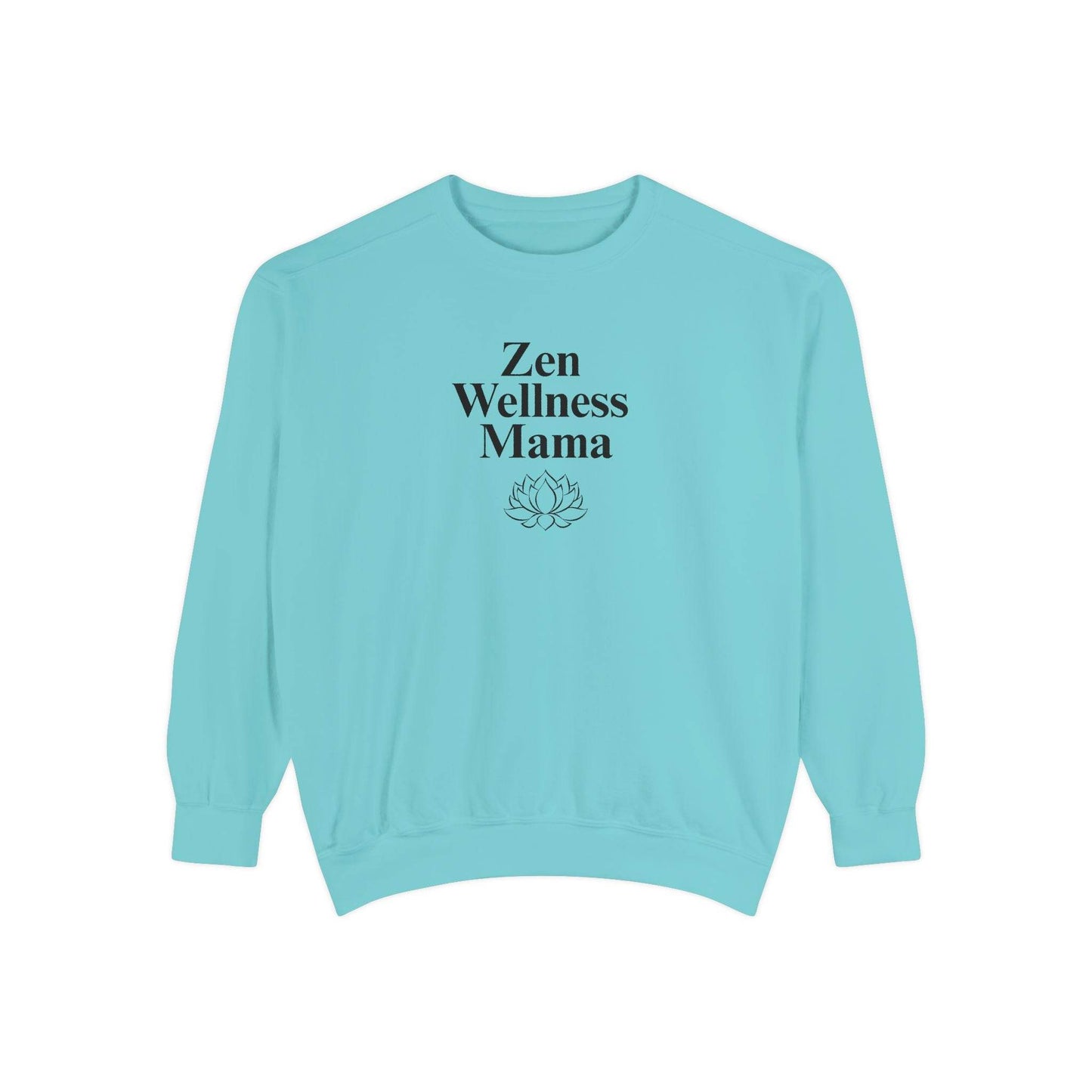 Zen Wellness Mama Sweatshirt – Mindful Mom Self - Care Pullover - FitLife - WellnessOasis