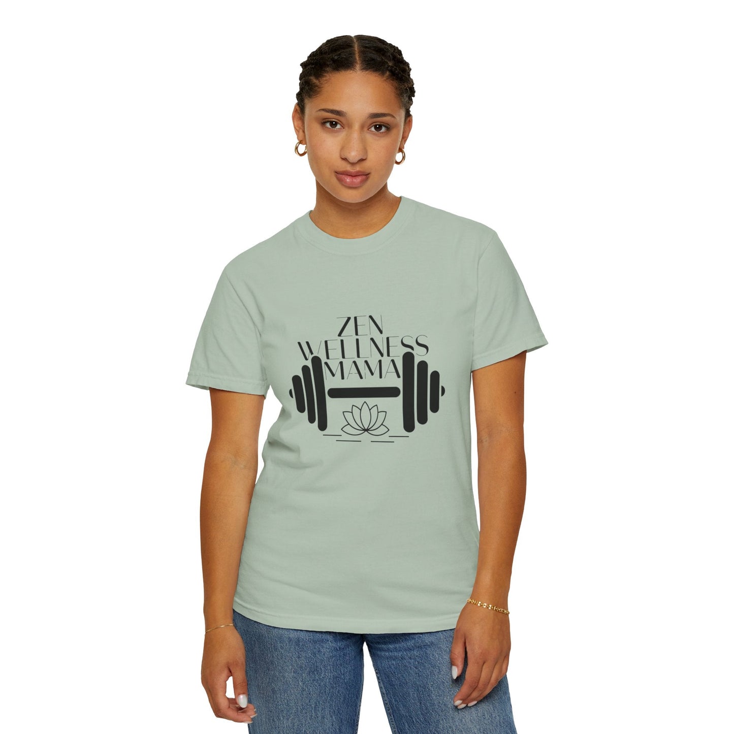 Zen Wellness Mama T-Shirt – Calm, Stylish Tee for Mindful Moms - FitLife - WellnessOasis