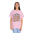 Stronger Calmer Healthier Tee - FitLife-WellnessOasis