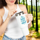 Be Kind to Your Mind Travel Mug Tumbler - FitLife - WellnessOasis