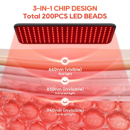 BEICHEN Red Light Therapy for Body and Face - FitLife - WellnessOasis