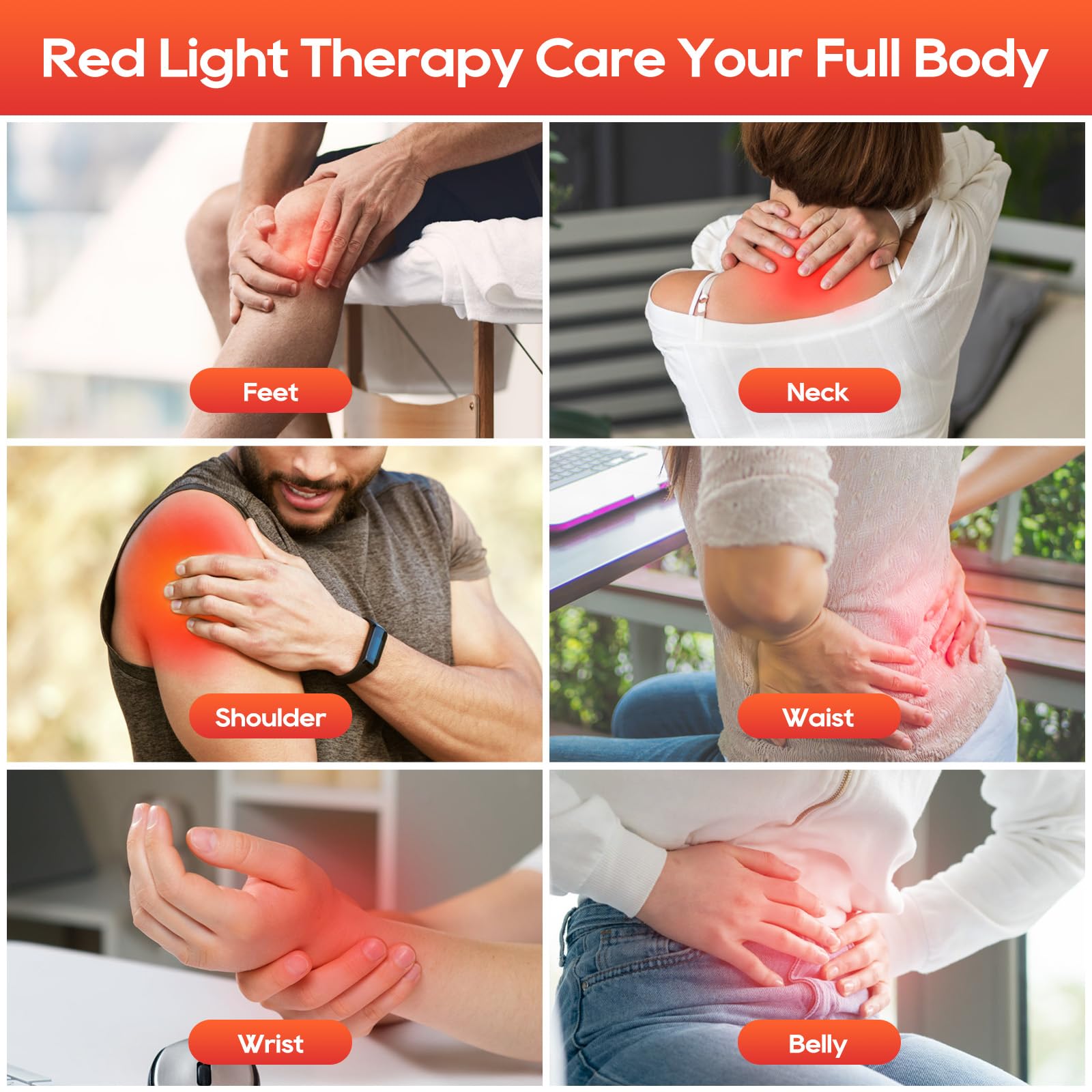 BEICHEN Red Light Therapy for Body and Face - FitLife - WellnessOasis