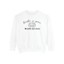 Breathe in Peace Sweatshirt - FitLife - WellnessOasis