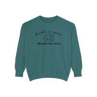 Breathe in Peace Sweatshirt - FitLife - WellnessOasis