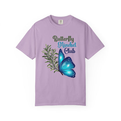Butterfly Mindset Club T-shirt - FitLife - WellnessOasis