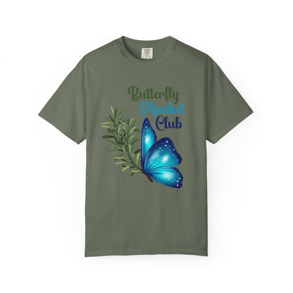 Butterfly Mindset Club T-shirt - FitLife - WellnessOasis