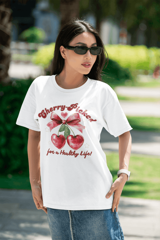 Cherry - Picked Tee - FitLife - WellnessOasis
