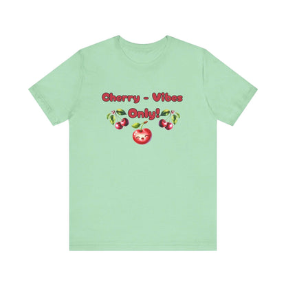 Cherry Vibes - T-Shirt for Summer Celebrations - FitLife - WellnessOasis