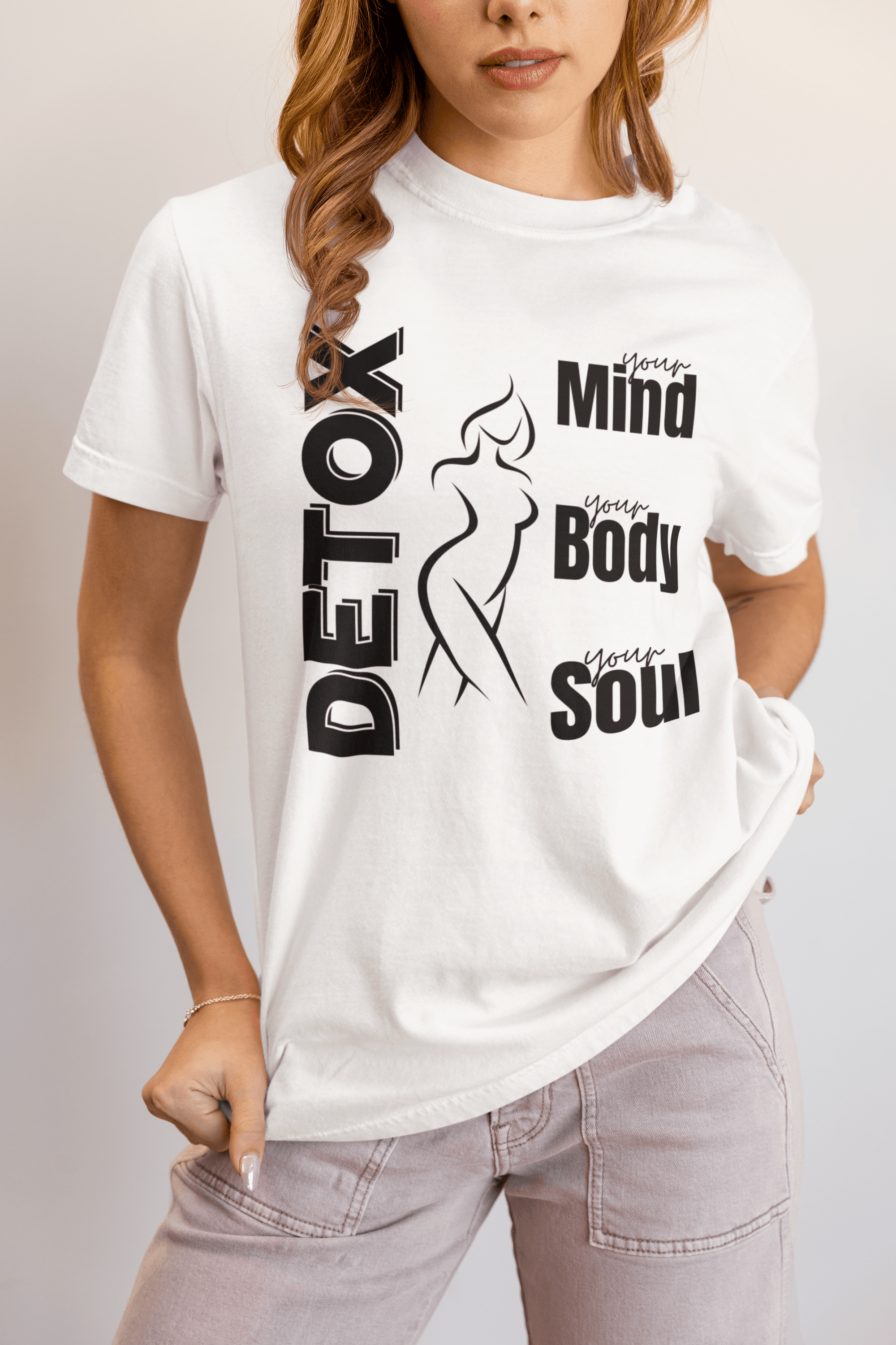 Mind Body Soul Detox Unisex T-Shirt