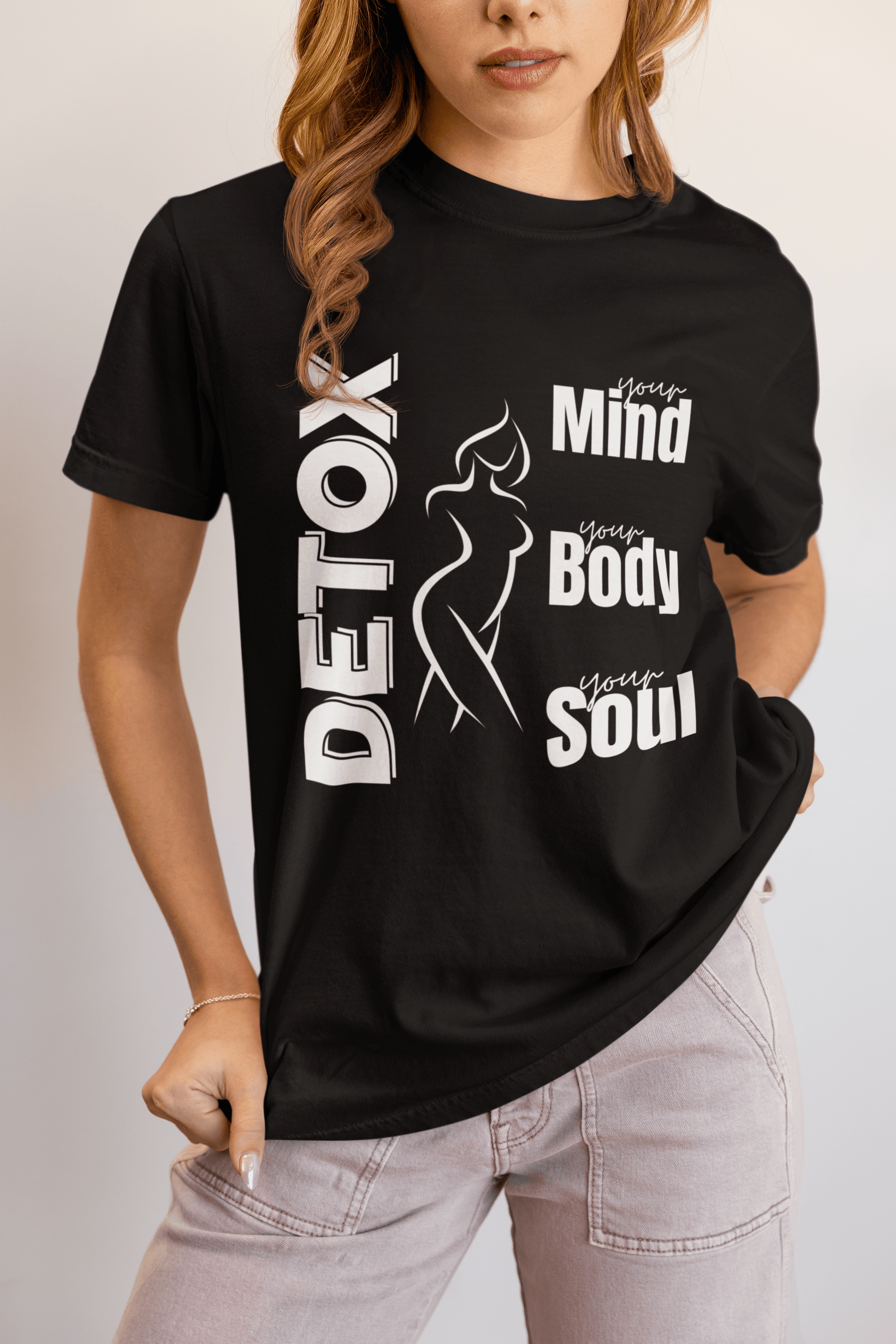 Mind Body Soul Detox Unisex T-Shirt