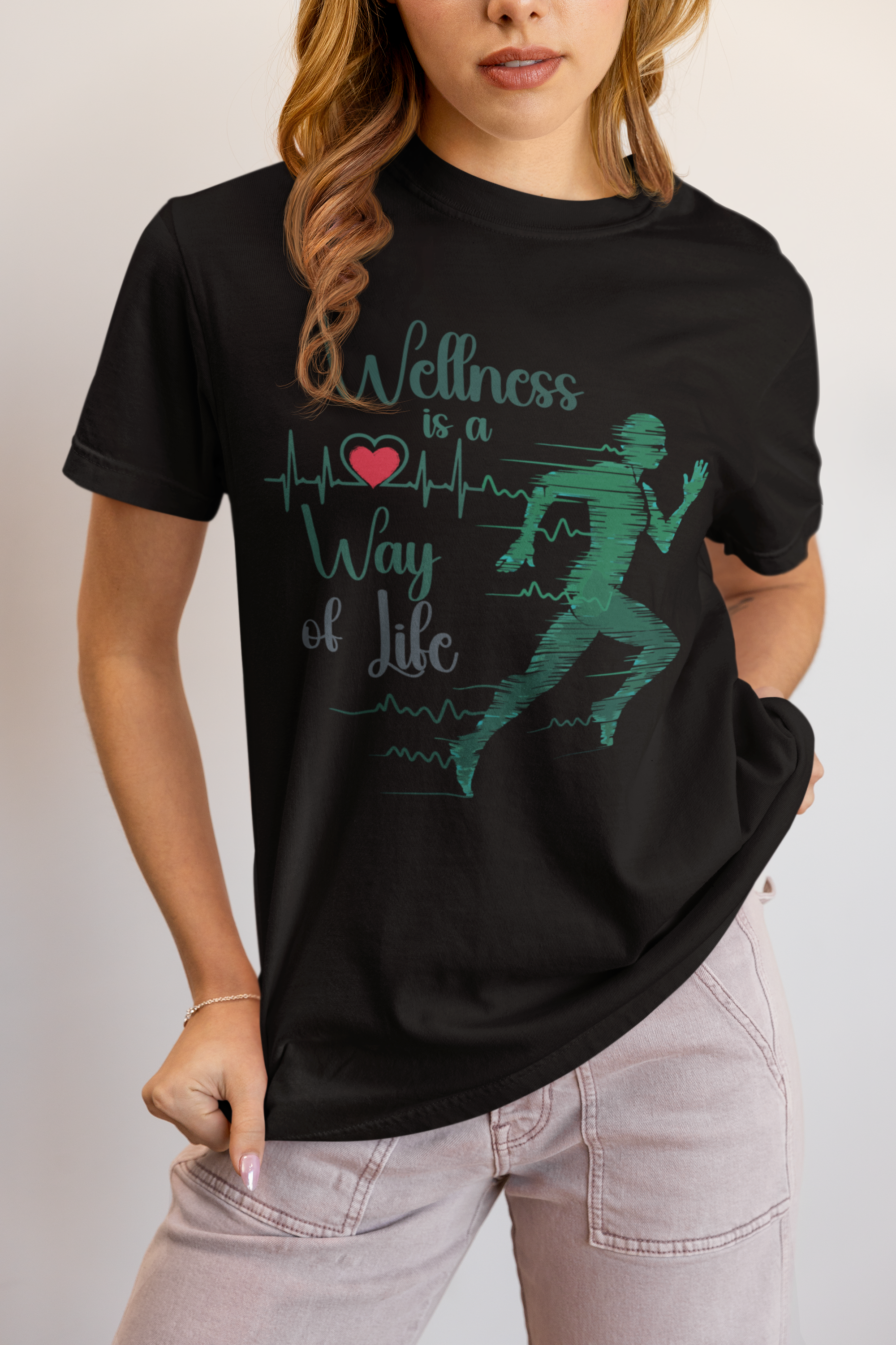Motivational T-Shirt, Fitness Tee, Wellness Apparel, Gym Shirt