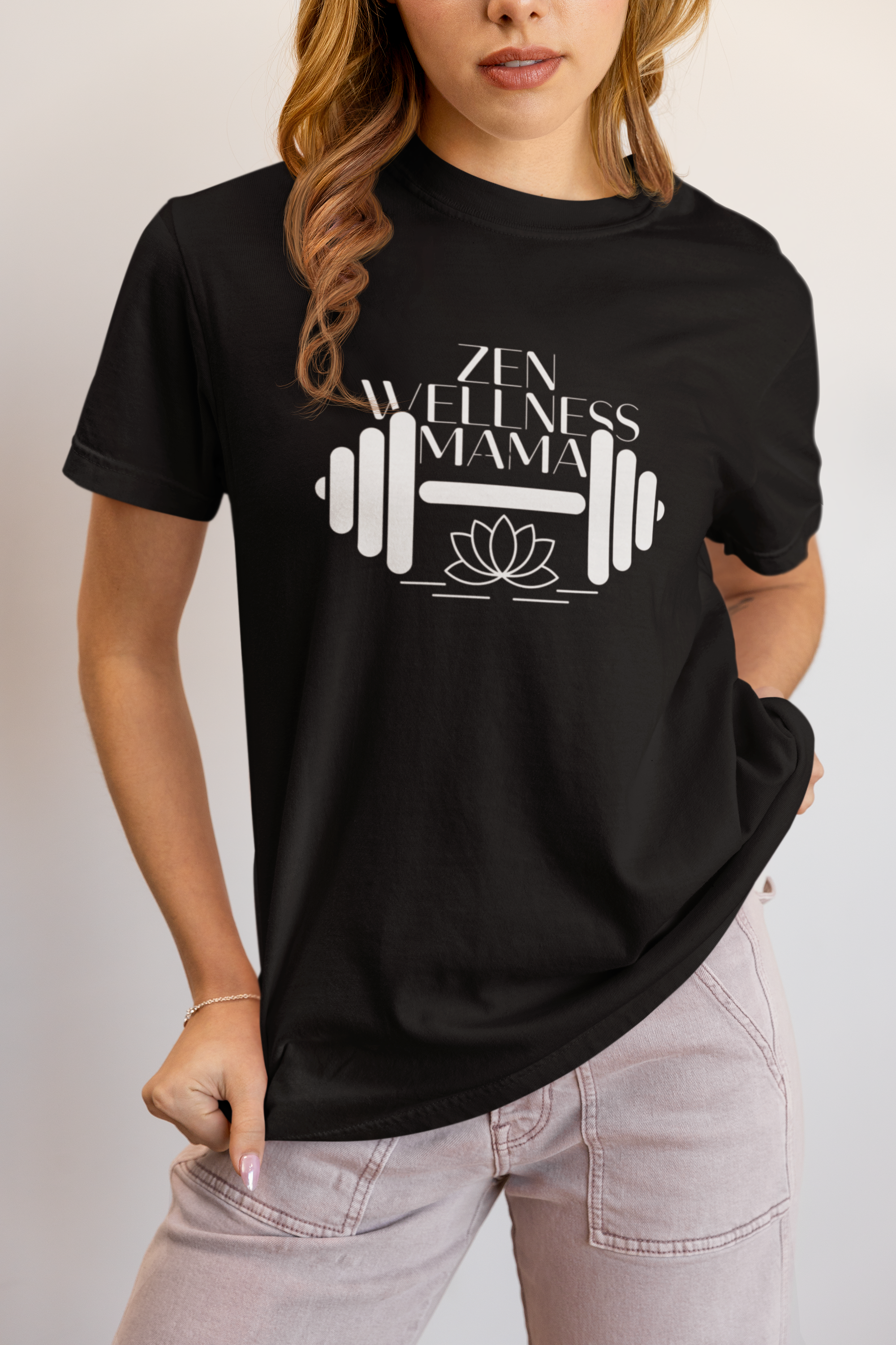 Zen Wellness Mama T-Shirt – Calm, Stylish Tee for Mindful Moms