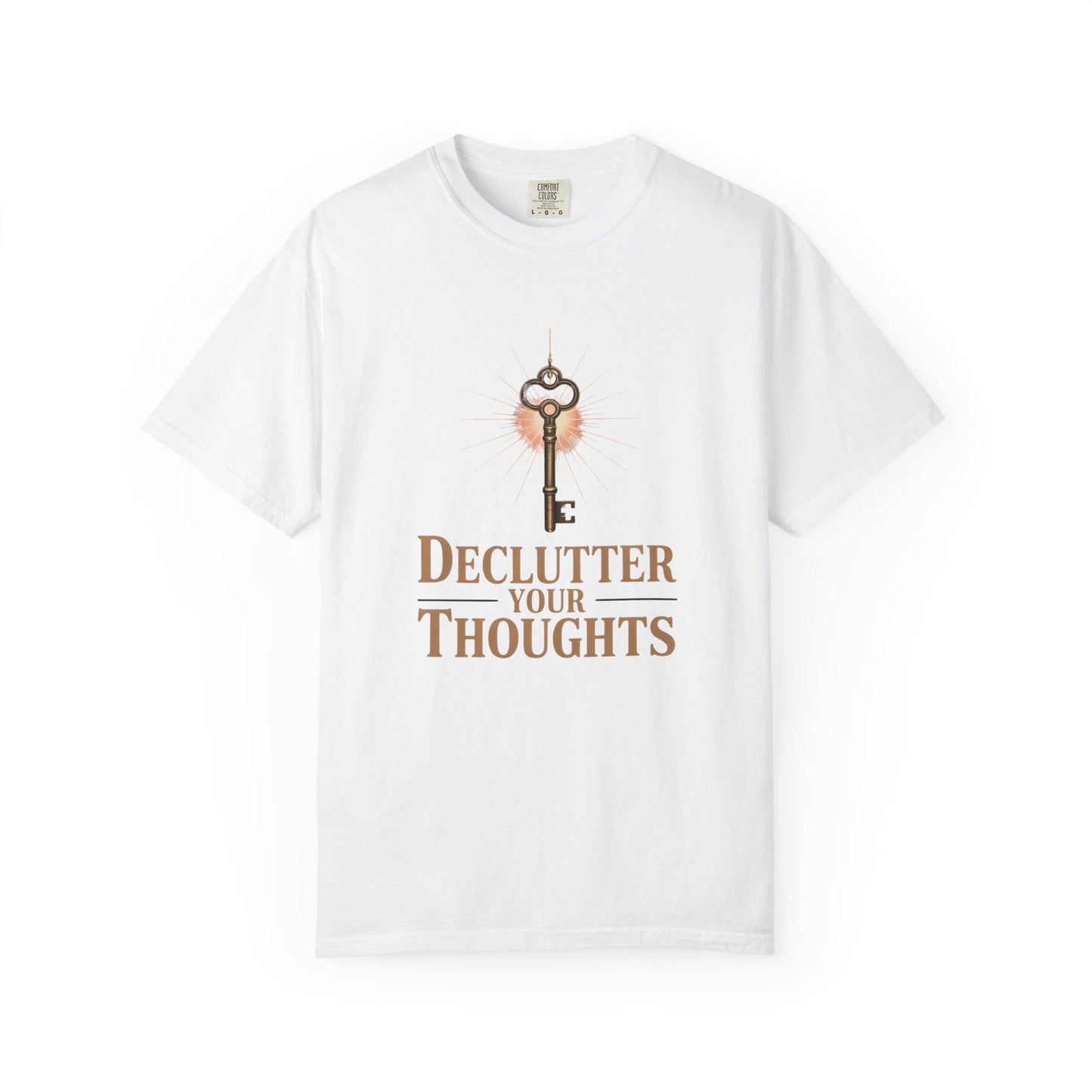 Declutter Your Thoughts T-Shirt – Mindfulness Shirt, Mental Health Tee - FitLife - WellnessOasis