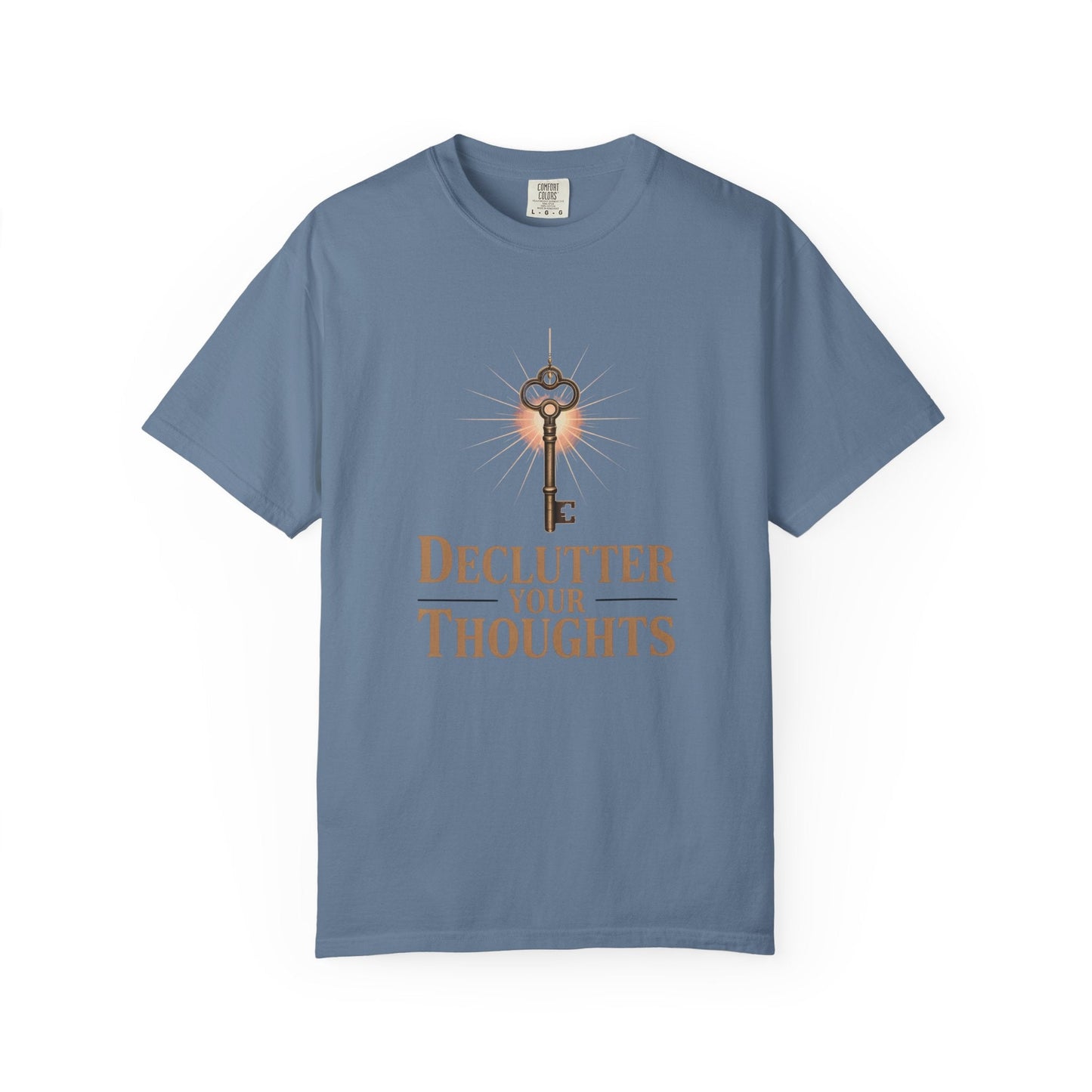 Declutter Your Thoughts T-Shirt – Mindfulness Shirt, Mental Health Tee - FitLife - WellnessOasis