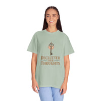 Declutter Your Thoughts T-Shirt – Mindfulness Shirt, Mental Health Tee - FitLife - WellnessOasis