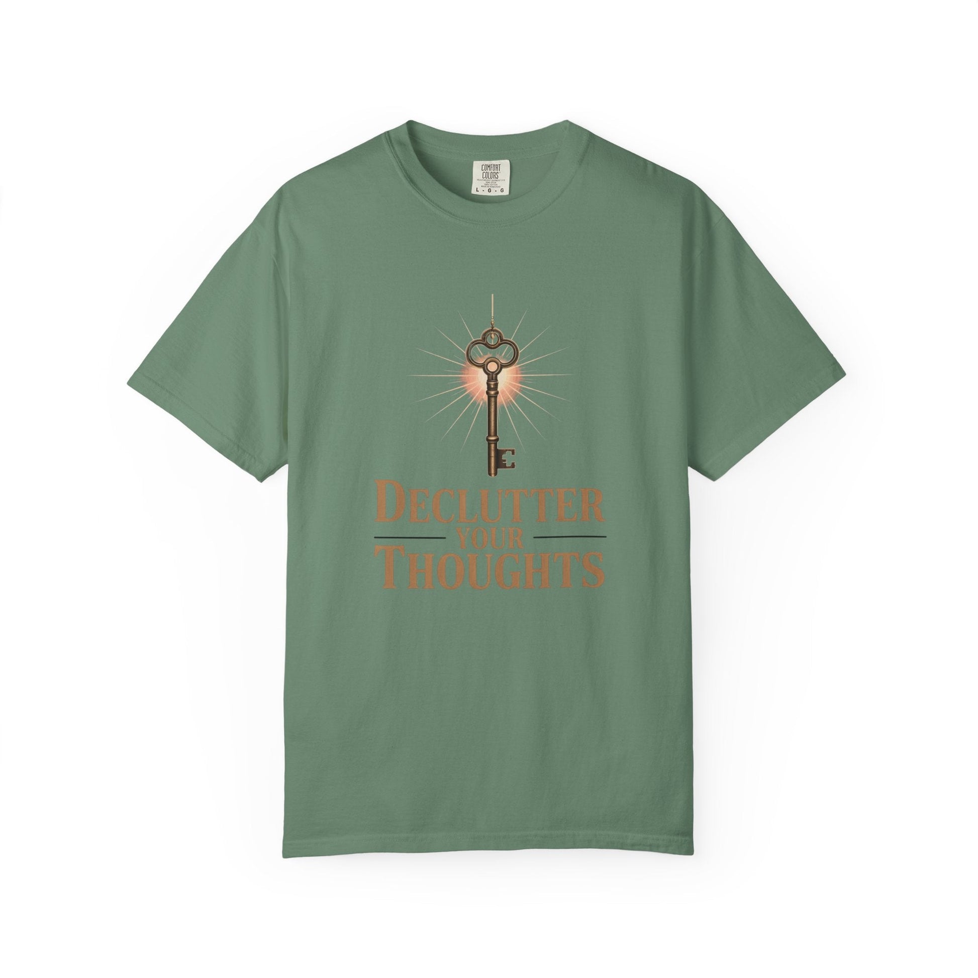 Declutter Your Thoughts T-Shirt – Mindfulness Shirt, Mental Health Tee - FitLife - WellnessOasis