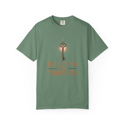 Declutter Your Thoughts T-Shirt – Mindfulness Shirt, Mental Health Tee - FitLife - WellnessOasis
