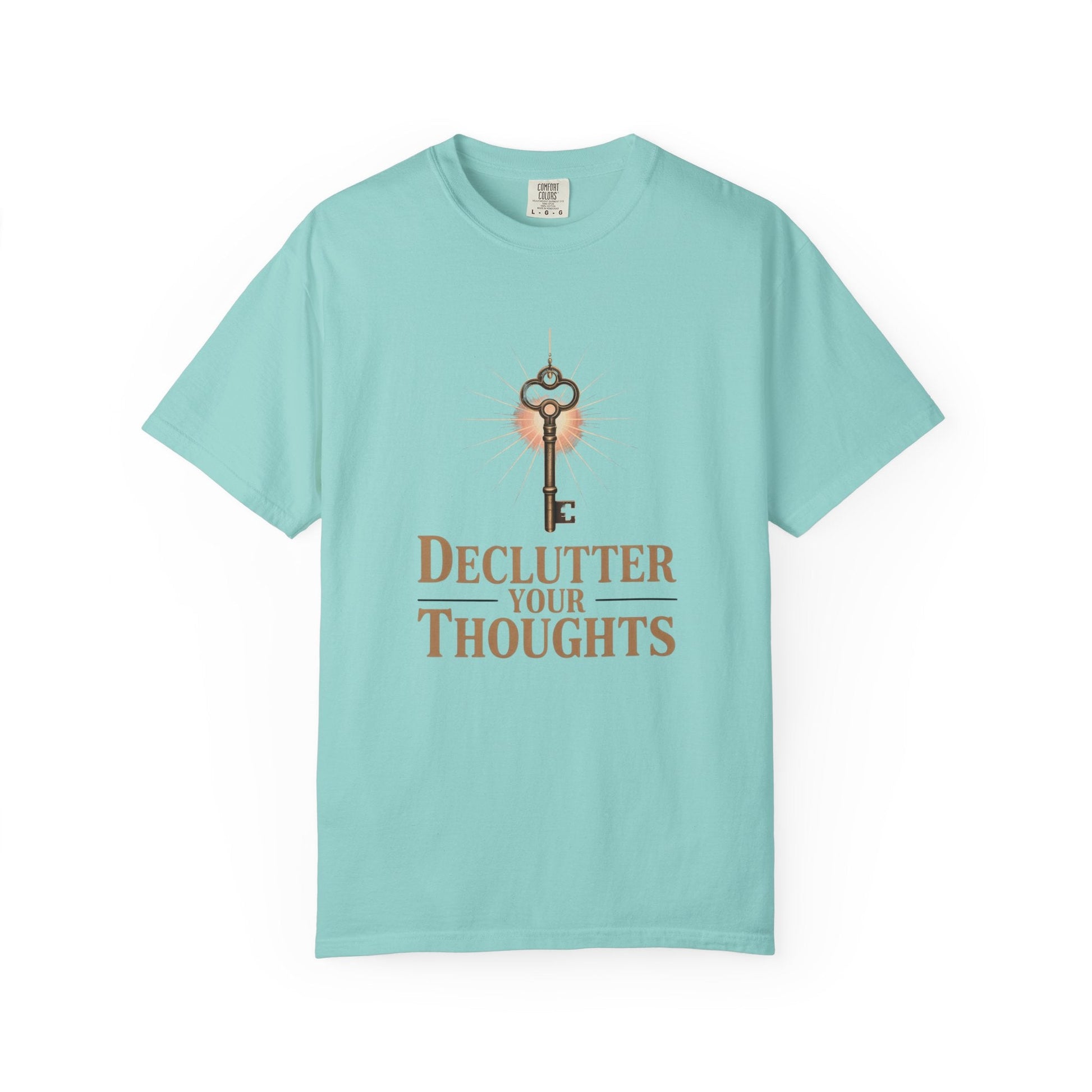 Declutter Your Thoughts T-Shirt – Mindfulness Shirt, Mental Health Tee - FitLife - WellnessOasis