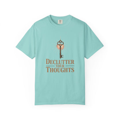 Declutter Your Thoughts T-Shirt – Mindfulness Shirt, Mental Health Tee - FitLife - WellnessOasis