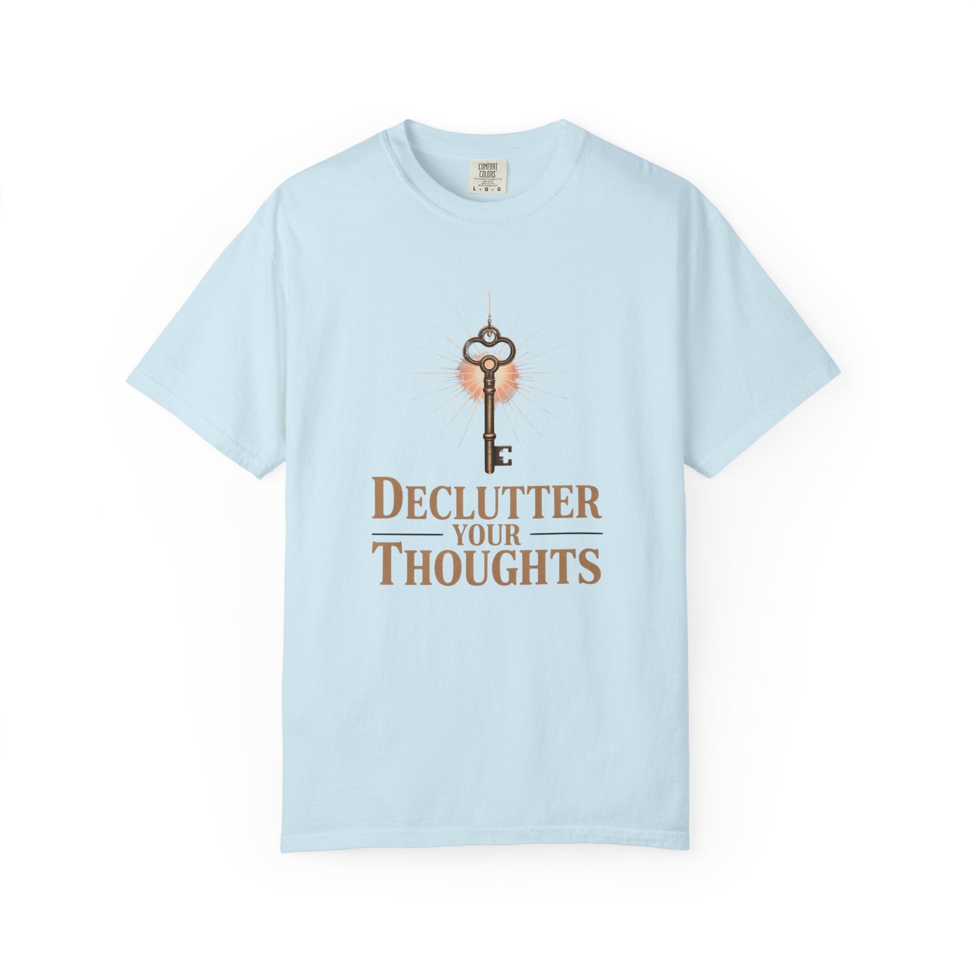 Declutter Your Thoughts T-Shirt – Mindfulness Shirt, Mental Health Tee - FitLife - WellnessOasis