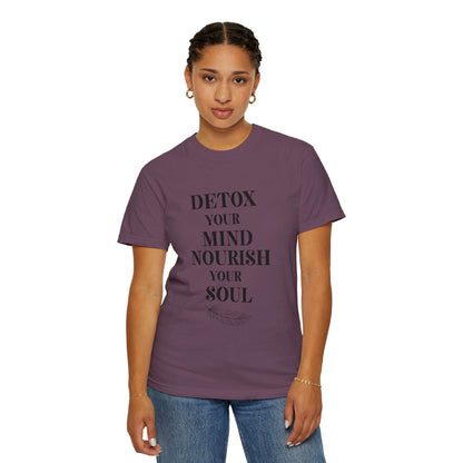 Detox Your Mind T-shirt– Wellness & Mindfulness Tee - FitLife - WellnessOasis