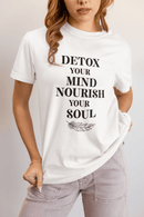 Detox Your Mind T-shirt– Wellness & Mindfulness Tee - FitLife - WellnessOasis