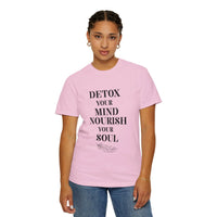 Detox Your Mind T-shirt– Wellness & Mindfulness Tee - FitLife - WellnessOasis
