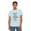 Detox Your Mind T-shirt– Wellness & Mindfulness Tee - FitLife - WellnessOasis