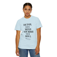 Detox Your Mind T-shirt– Wellness & Mindfulness Tee - FitLife - WellnessOasis