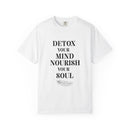 Detox Your Mind T-shirt– Wellness & Mindfulness Tee - FitLife - WellnessOasis