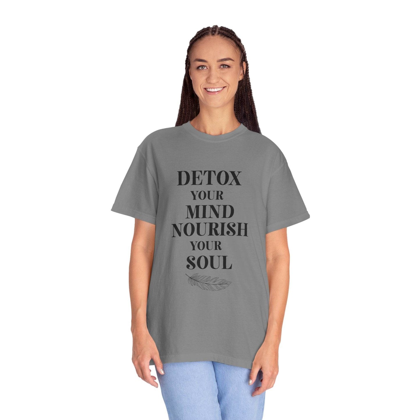 Detox Your Mind T-shirt– Wellness & Mindfulness Tee - FitLife - WellnessOasis