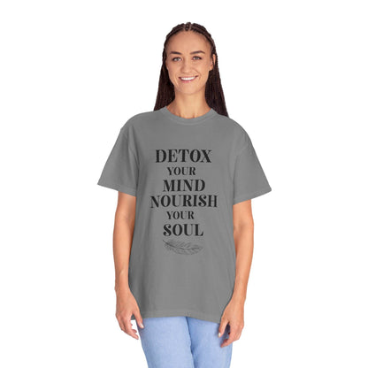 Detox Your Mind T-shirt– Wellness & Mindfulness Tee - FitLife - WellnessOasis
