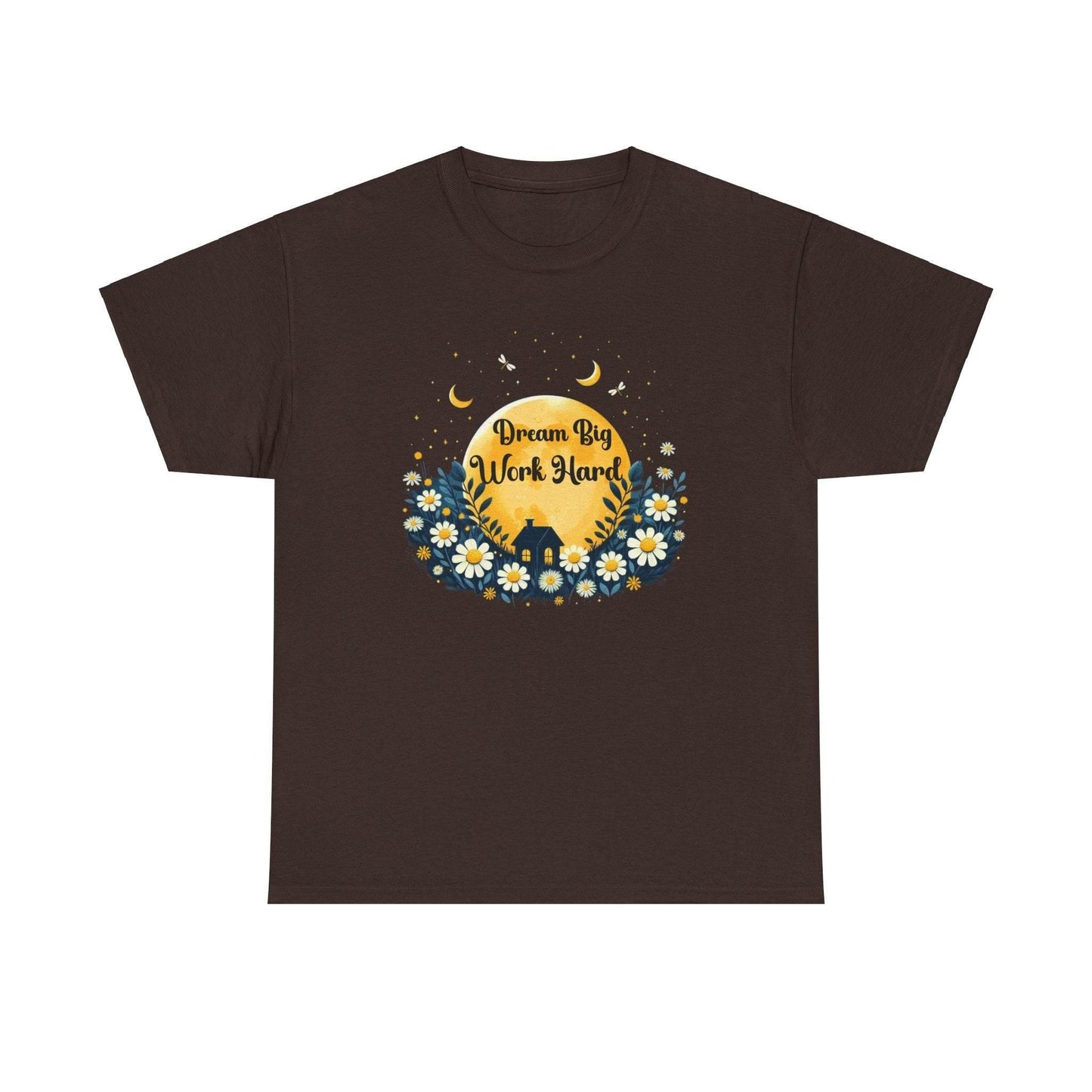 Dream Big Work Hard Tee - FitLife - WellnessOasis
