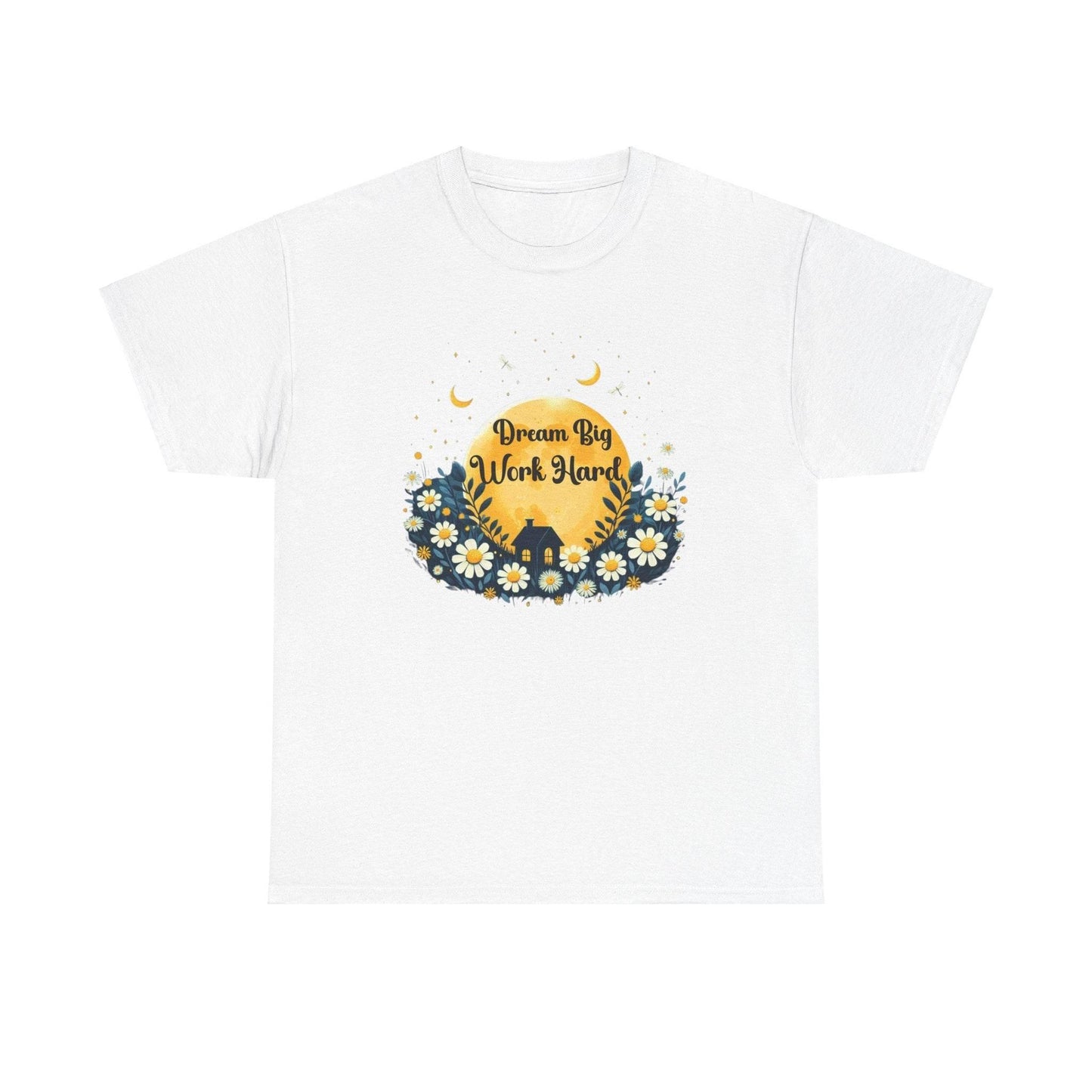 Dream Big Work Hard Tee - FitLife - WellnessOasis