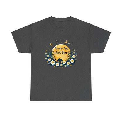 Dream Big Work Hard Tee - FitLife - WellnessOasis