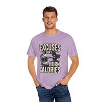 Excuses Don't Burn Calories | Motivational Fitness T-Shirt - FitLife - WellnessOasis