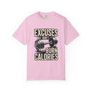 Excuses Don't Burn Calories | Motivational Fitness T-Shirt - FitLife - WellnessOasis