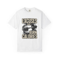 Excuses Don't Burn Calories | Motivational Fitness T-Shirt - FitLife - WellnessOasis